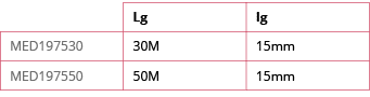 ,Lg,lg,MED197530,30M,15mm,MED197550,50M,15mm