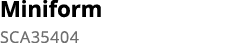 Miniform SCA35404
