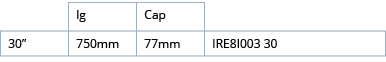 ,lg,Cap,,30 ,750mm,77mm,IRE8I003 30